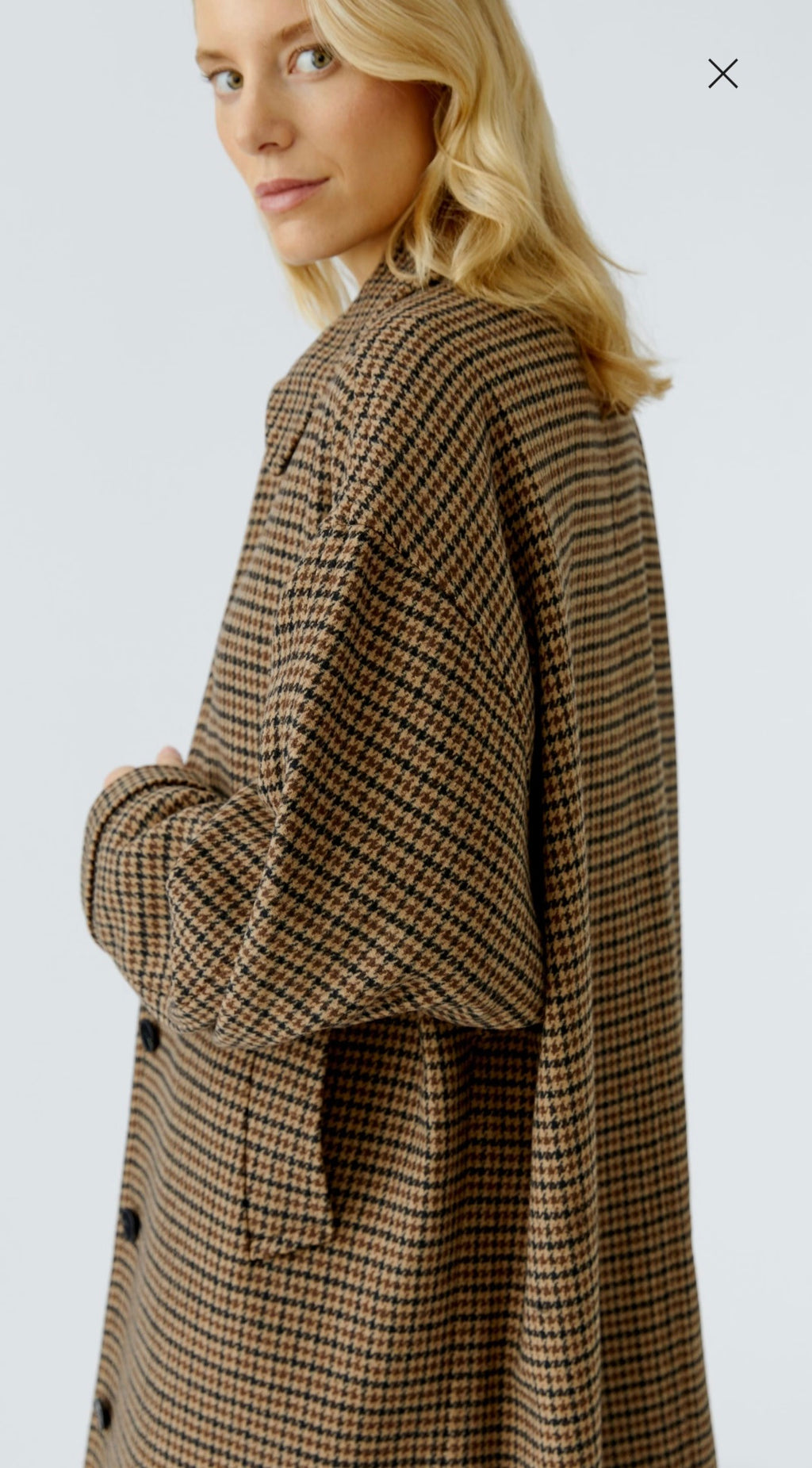 Oui - Tweed Coat