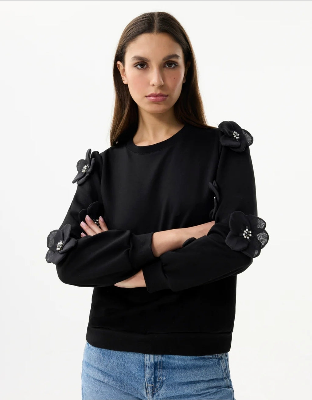 Leo & Ugo - 3D Flower Sweatshirt