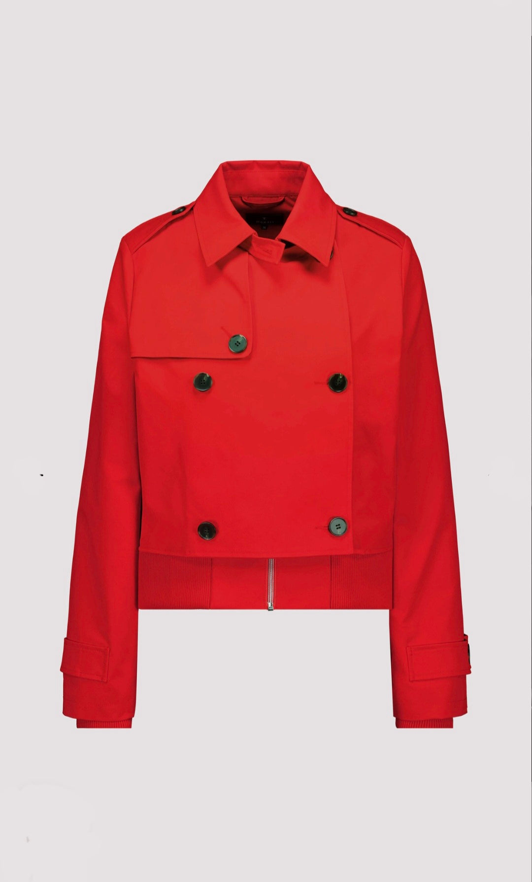 Monari 410321 Chilli Red Trench Jacket