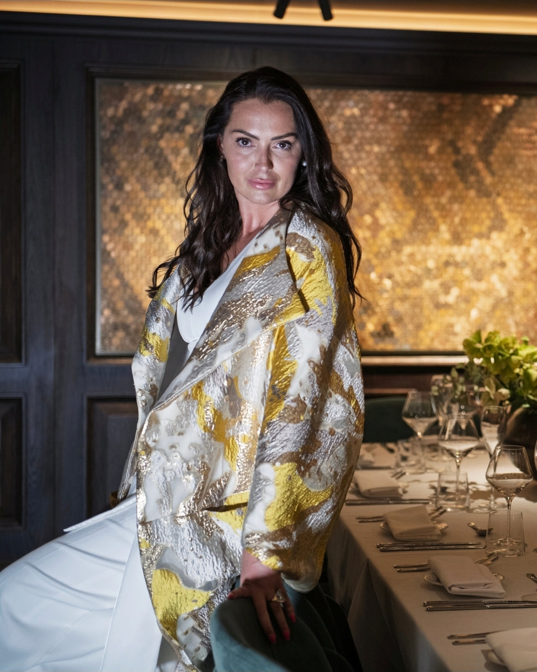 Kevan Jon Jaki Brocade Jacket