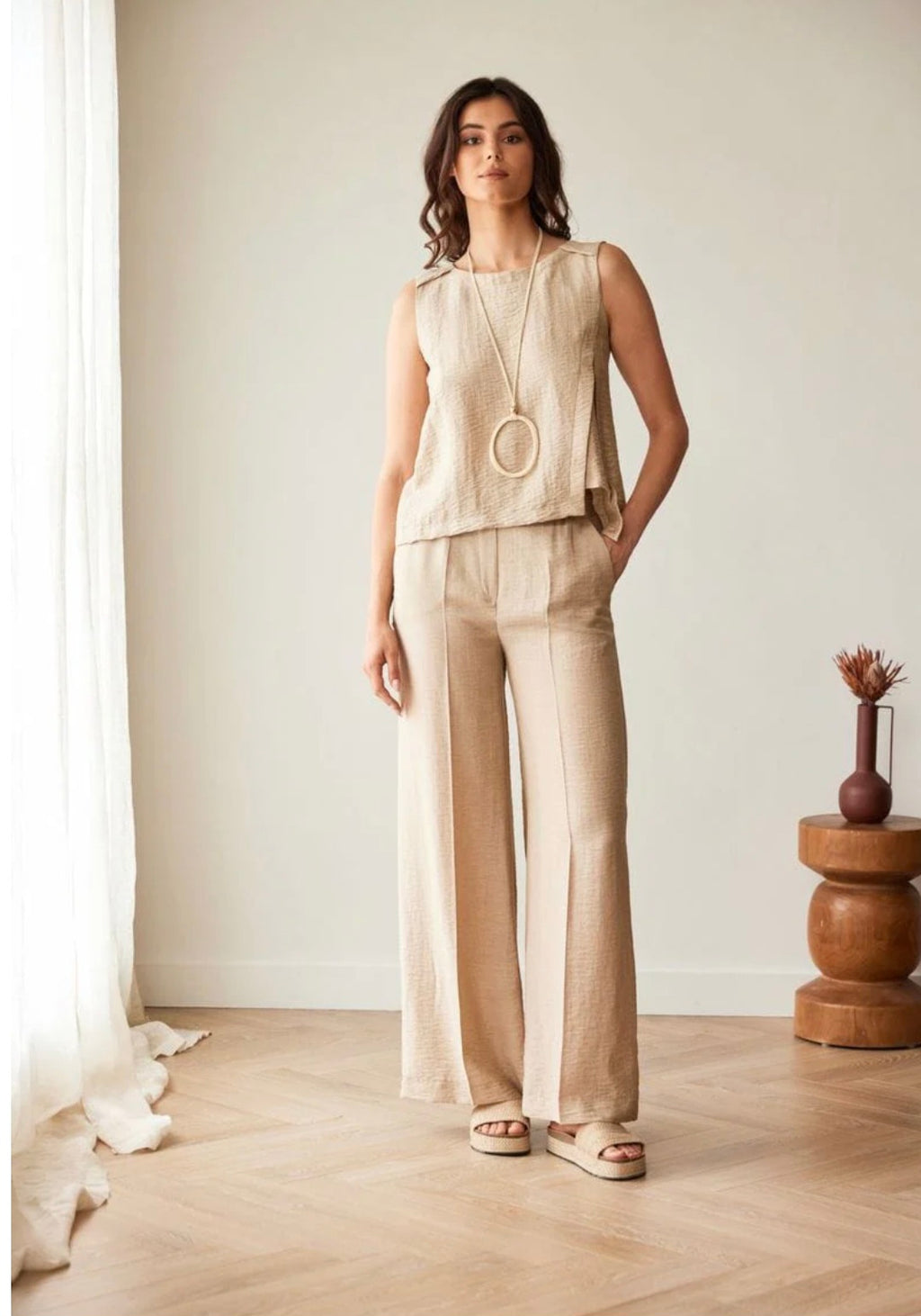 Peruzzi 138 Crinkle Trouser