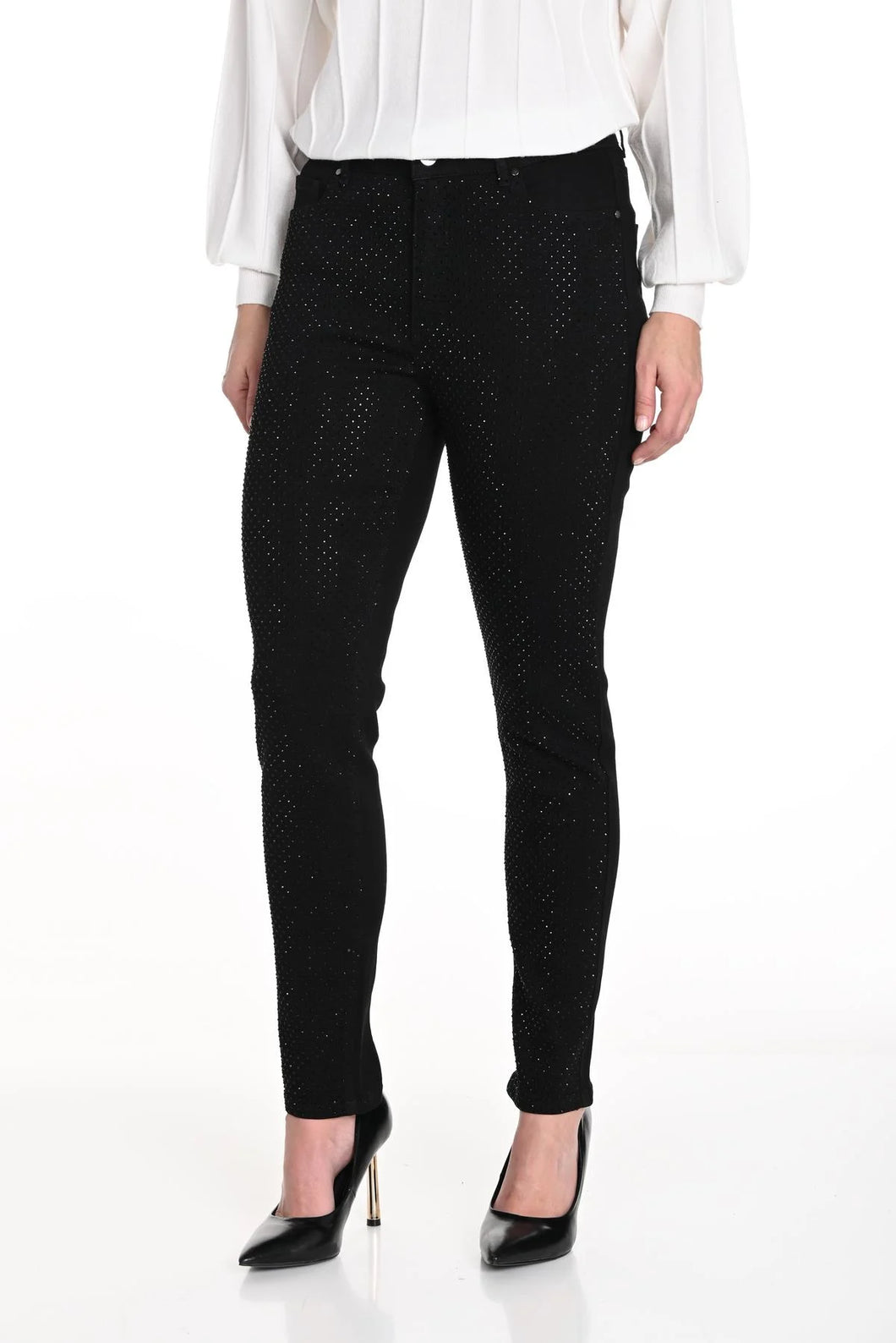 Frank Lyman - Black Decorative Jeans