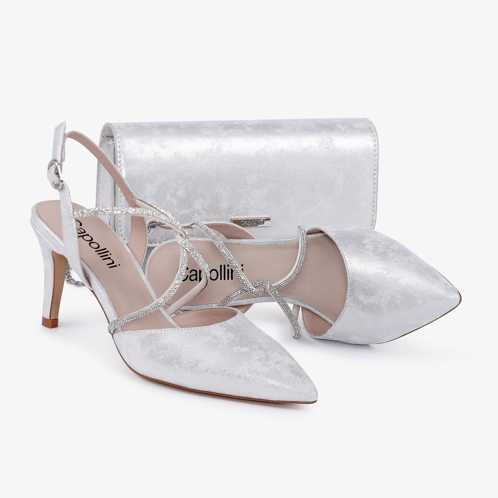 Capollini Charlotte Diamante Straps Dress shoe 64039998