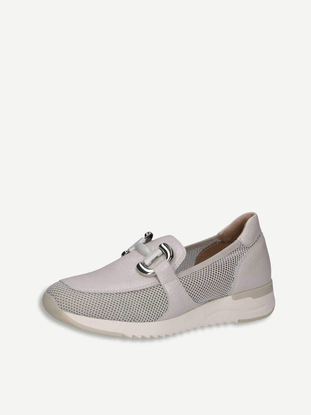 Caprice - Pearl White Loafer