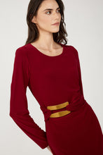 Load image into Gallery viewer, Frank Lyman - Burgundy Dress
