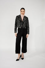 Load image into Gallery viewer, Frank Lyman - Faux Leather Eyelet Jacket
