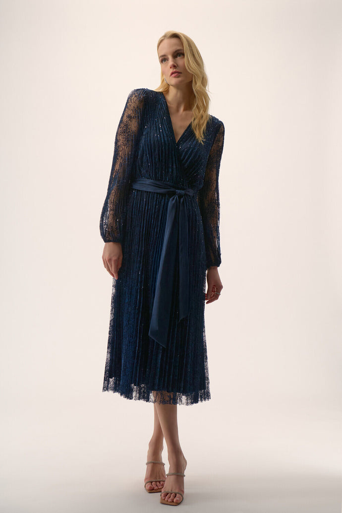 Joseph Ribkoff - Navy Lace Dress