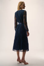 Load image into Gallery viewer, Joseph Ribkoff - Navy Lace Dress
