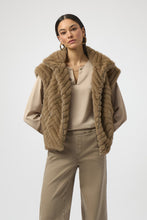 Load image into Gallery viewer, Joseph Ribkoff - Faux Fur Gillet
