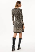Load image into Gallery viewer, Leo &amp; Ugo - Black &amp; Gold Dress
