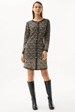 Load image into Gallery viewer, Leo &amp; Ugo - Black &amp; Gold Dress
