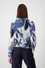 Load image into Gallery viewer, Monari - Blue  Printed Jumper
