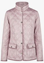 Load image into Gallery viewer, Barbara Lebek - Dusty Rose Reversible Quilted Jacket
