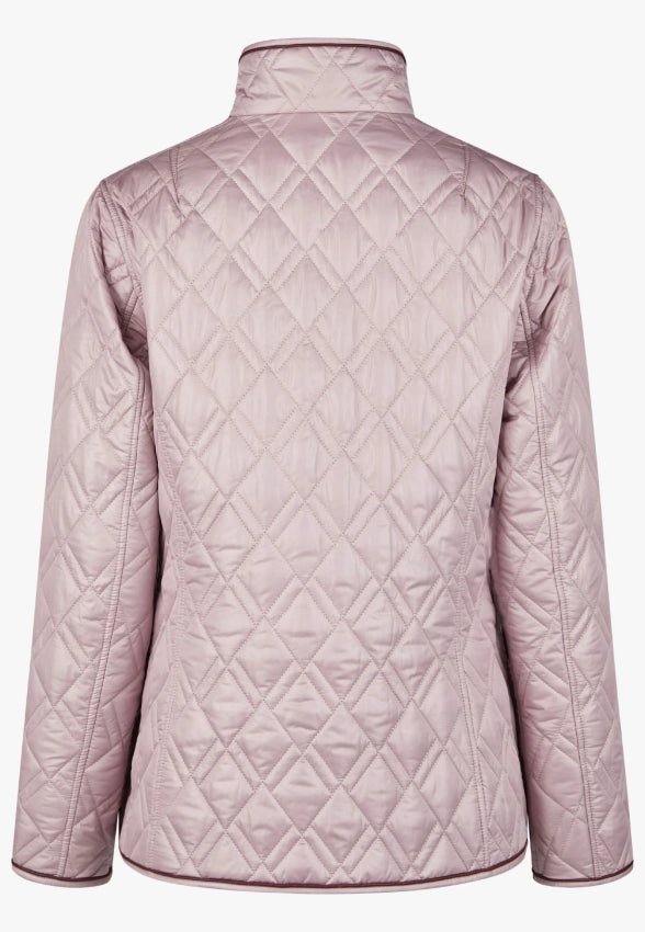 Barbara Lebek - Dusty Rose Reversible Quilted Jacket