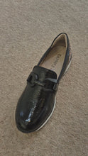 Load and play video in Gallery viewer, Caprice - Black &amp; Animal Loafer
