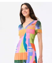 Load image into Gallery viewer, Leo &amp; Ugo - Crinkle Multi Dress
