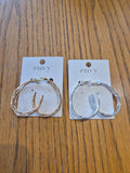 Envy - Big Interlock Half Hoop Earrings