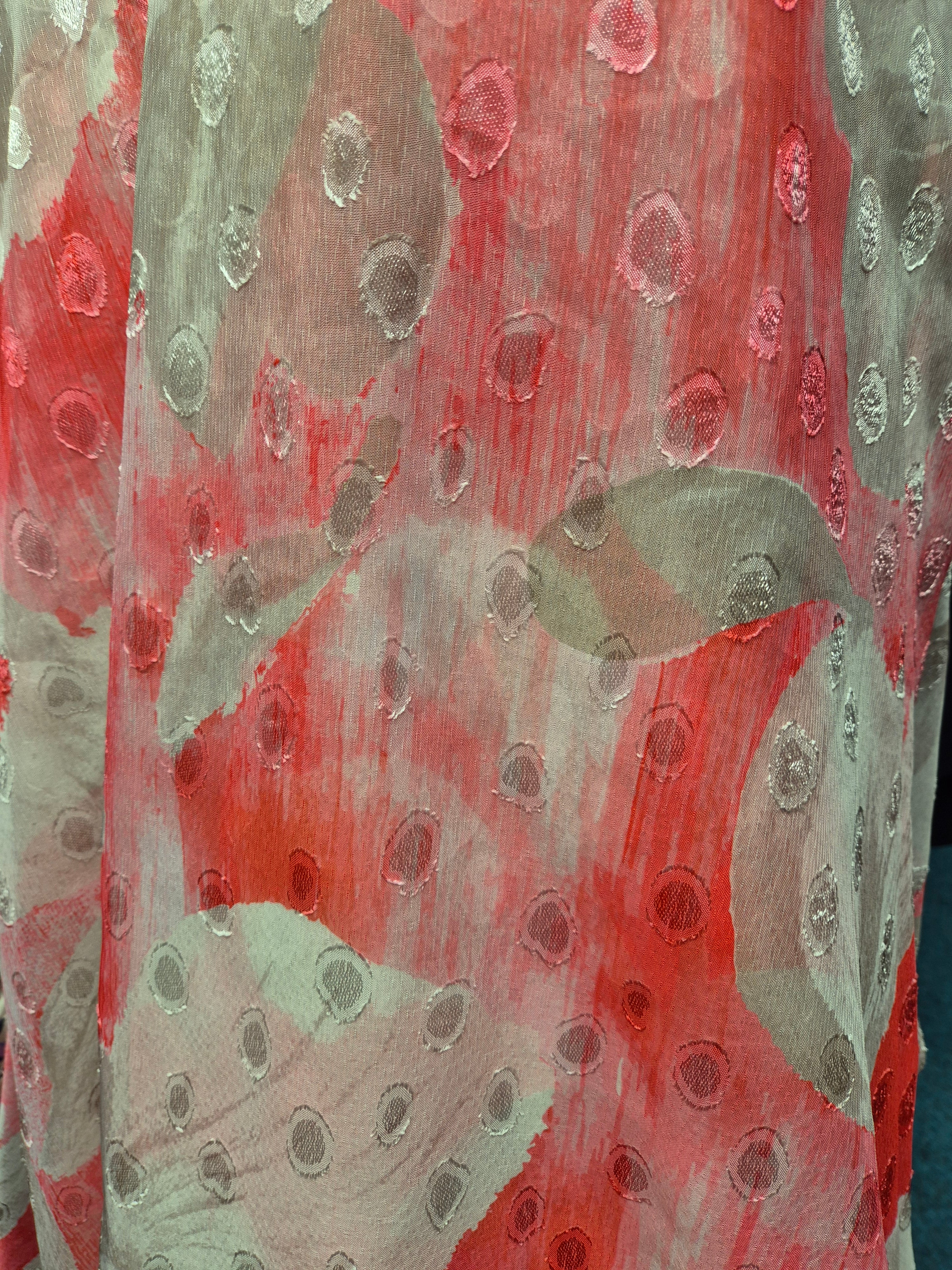 Molly Jo - Coral Printed Dress