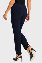 Load image into Gallery viewer, Joseph Ribkoff - Luxury Jersey Navy Pull On Trousers With Back Split
