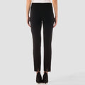 Joseph Ribkoff - Luxury jersey Black pull on trousers with back split - Martha V 