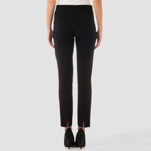 Load image into Gallery viewer, Joseph Ribkoff - Luxury jersey Black pull on trousers with back split
