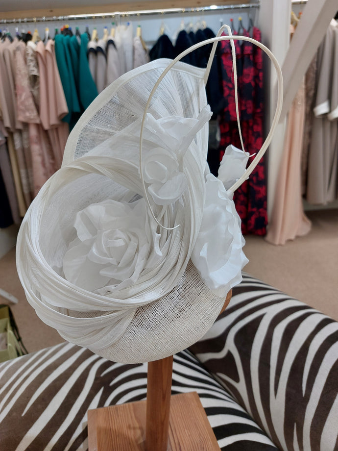 Snoxells - Flower swirl Fascinator
