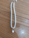 Nouvelle - Pearl Drop necklace - Martha V 