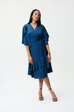 Load image into Gallery viewer, Joseph Ribkoff - Petrol blue Dress
