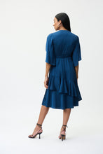Load image into Gallery viewer, Joseph Ribkoff - Petrol blue Dress
