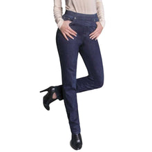Load image into Gallery viewer, Anna Montana - Stone wash denim pull on jeans
