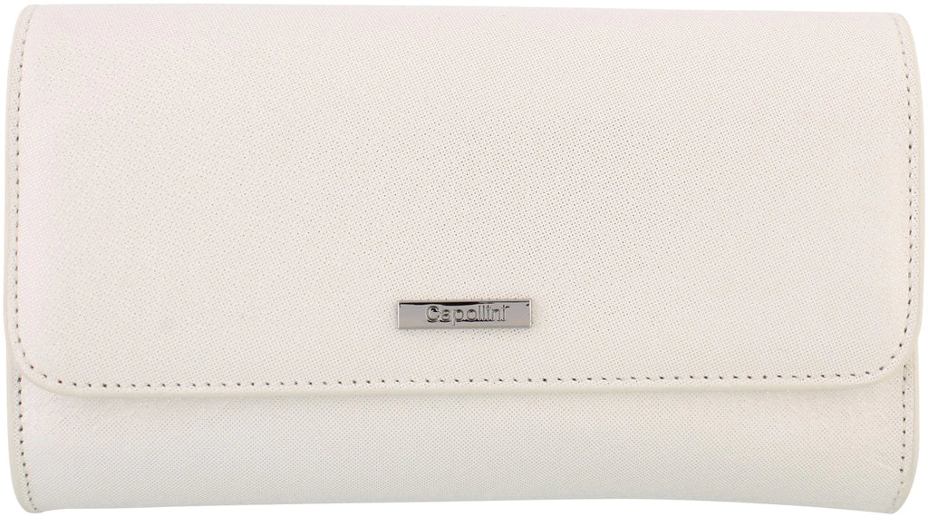Capollini - Cream clutch bag