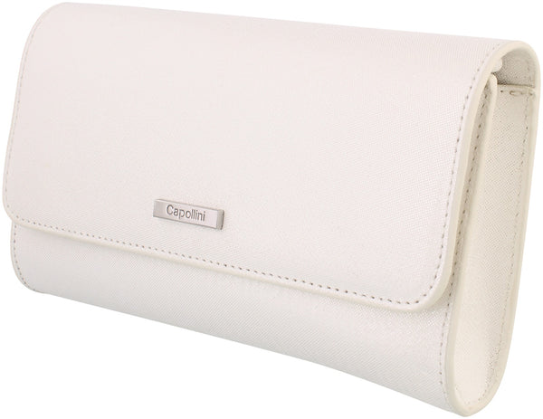 Capollini - Cream clutch bag