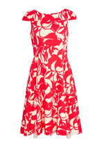 Load image into Gallery viewer, Kate Cooper - Red print dress
