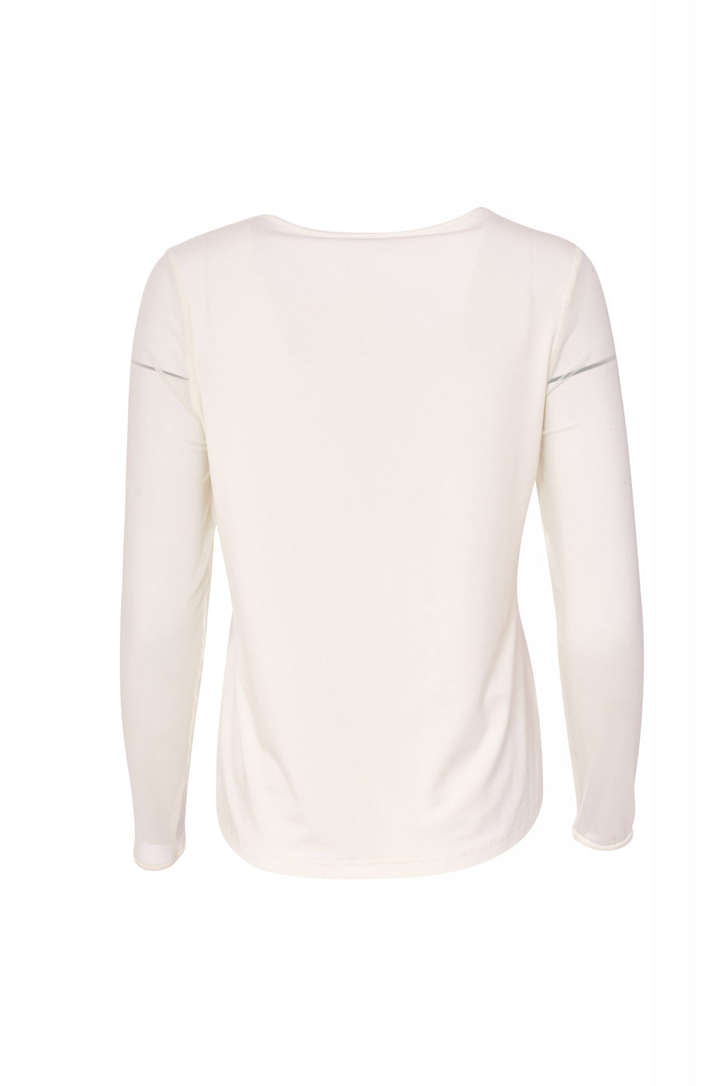 Naya - Cream mesh sleeve Top