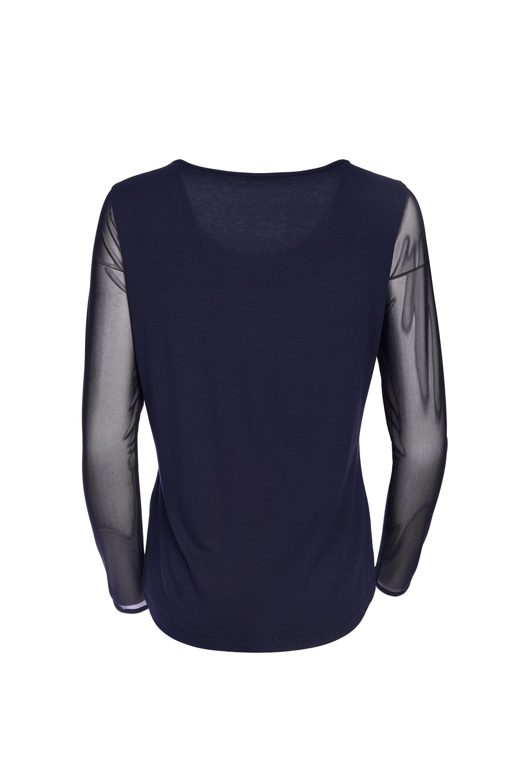 Naya - Navy mesh layering top