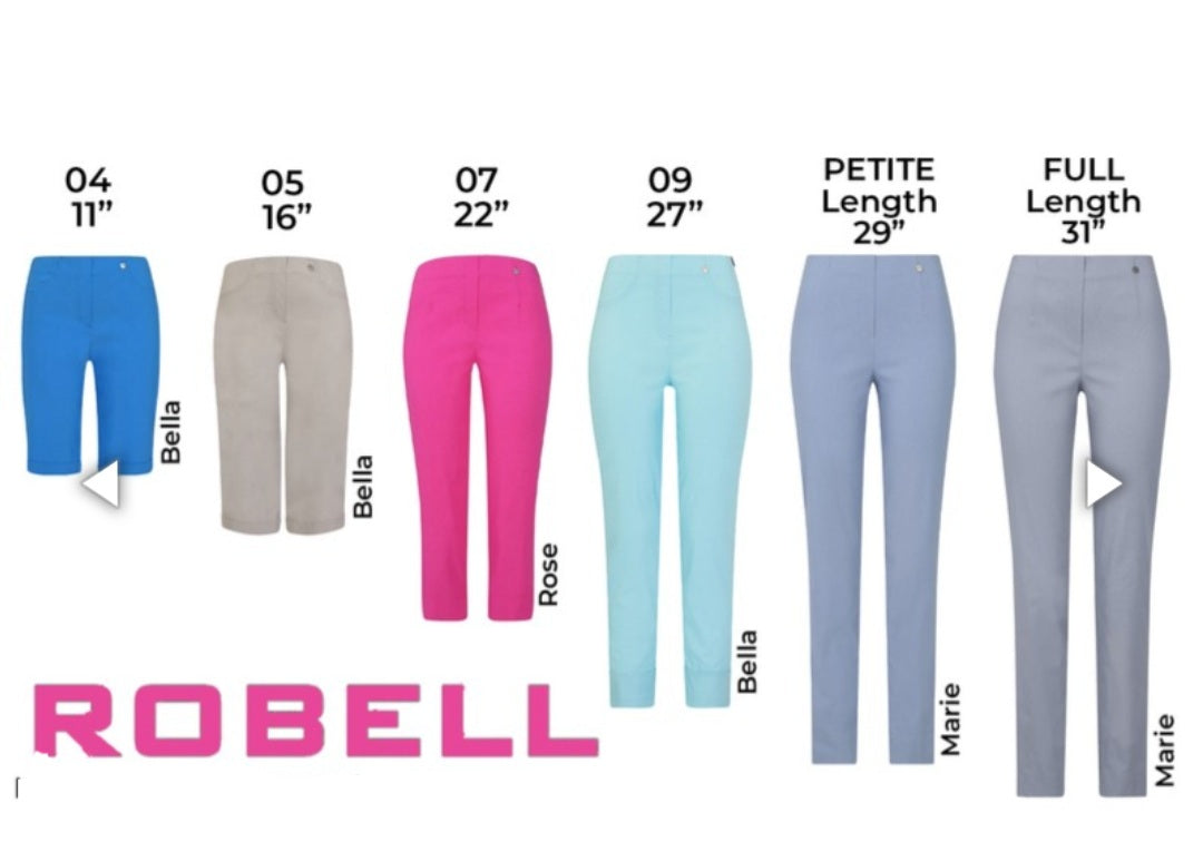 Robell - Black Marie Trousers