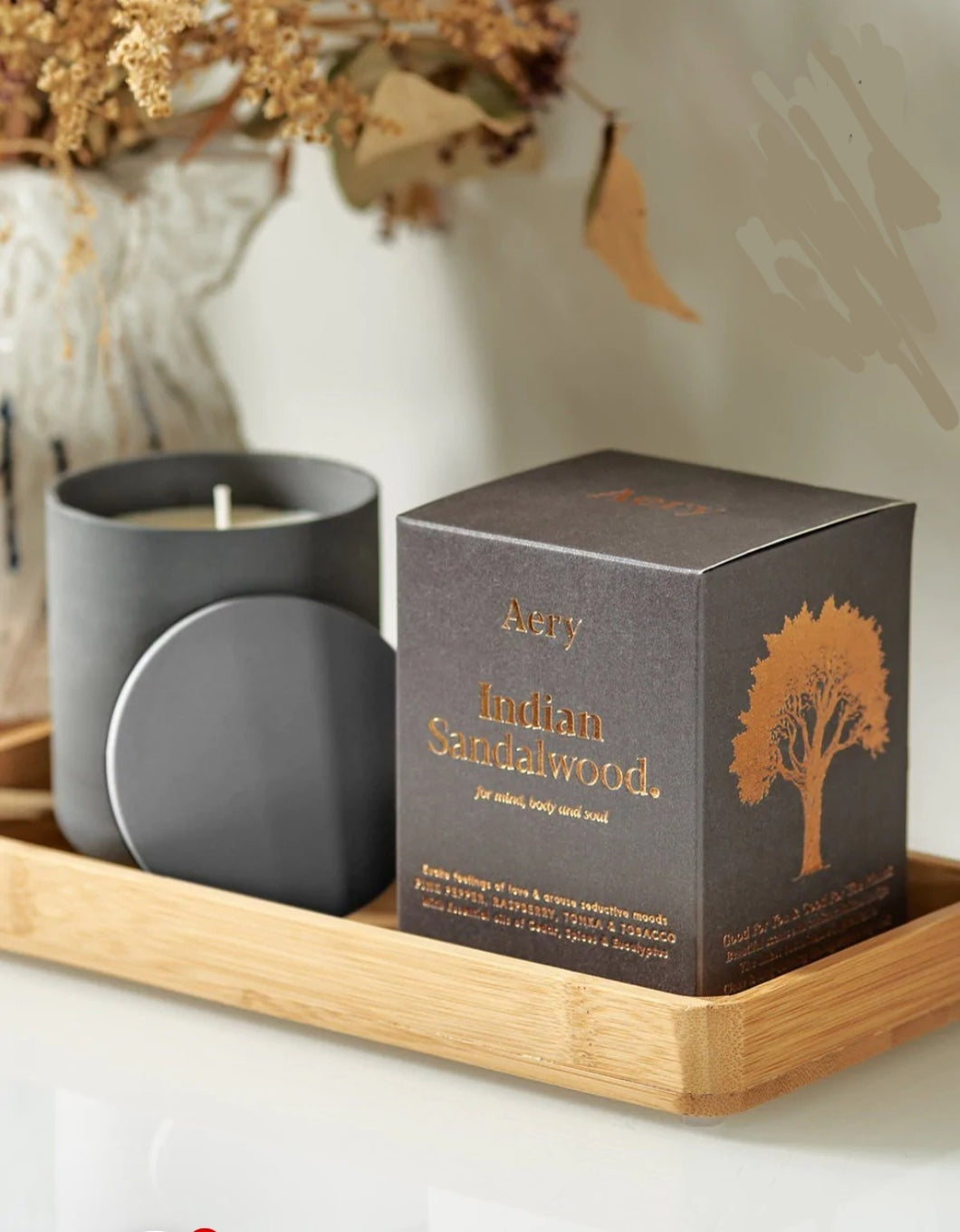 Aery - Indian Sandalwood Candle