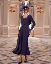 Load image into Gallery viewer, Veni Infantino - Navy dress
